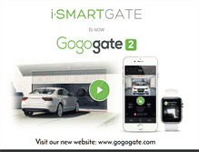 Tablet Screenshot of ismartgate.com